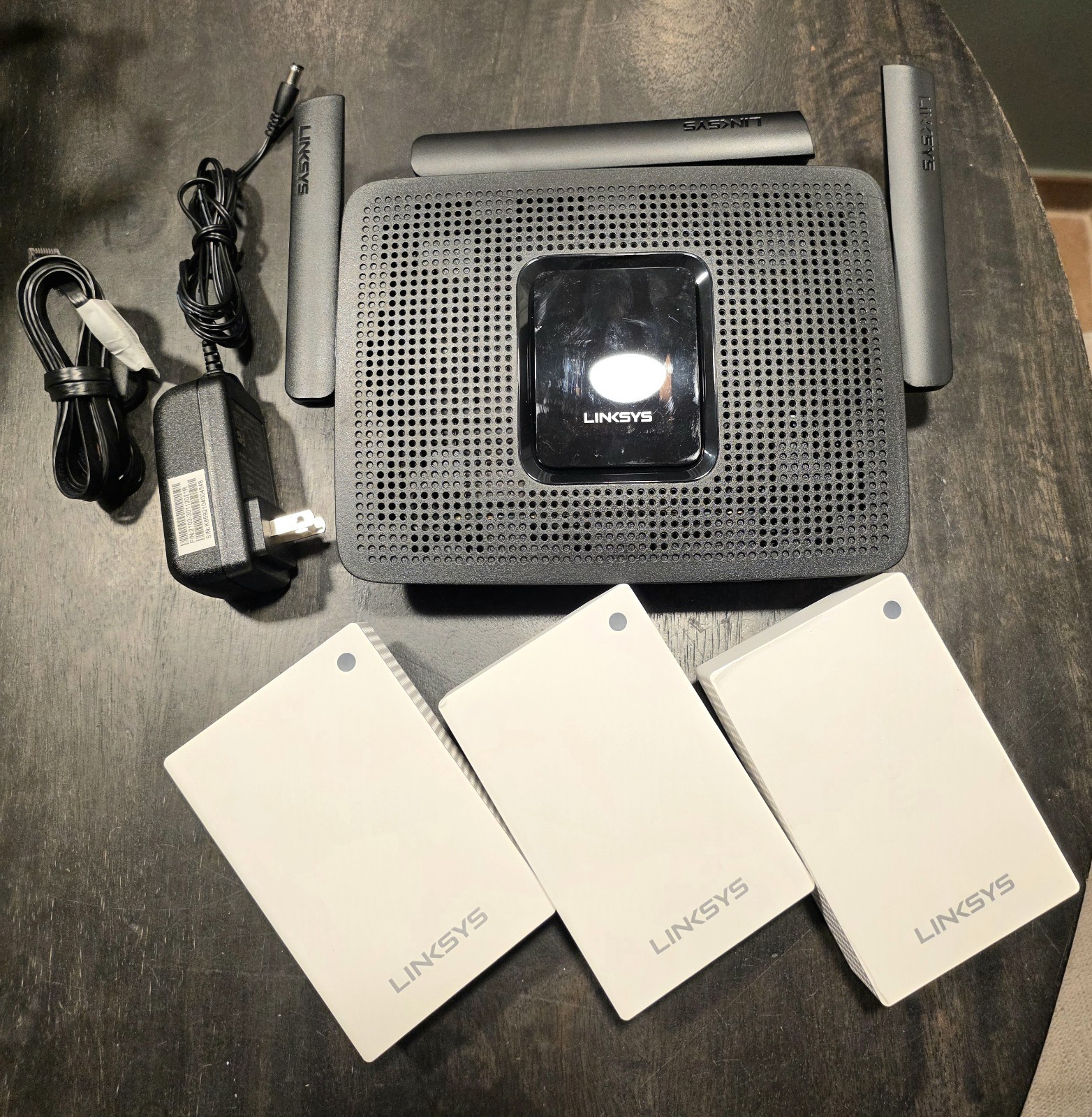 Linksys MR9000 Max-Stream Tri-Band AC3000 Wi-Fi 5 Router & 3 Extenders Bundle