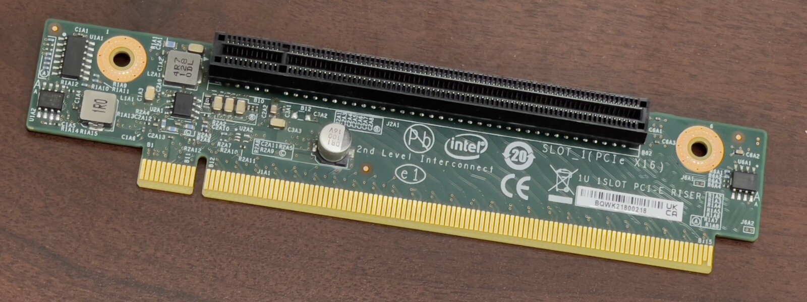 Intel 1U PCI-e x16 1 Slot Riser Card