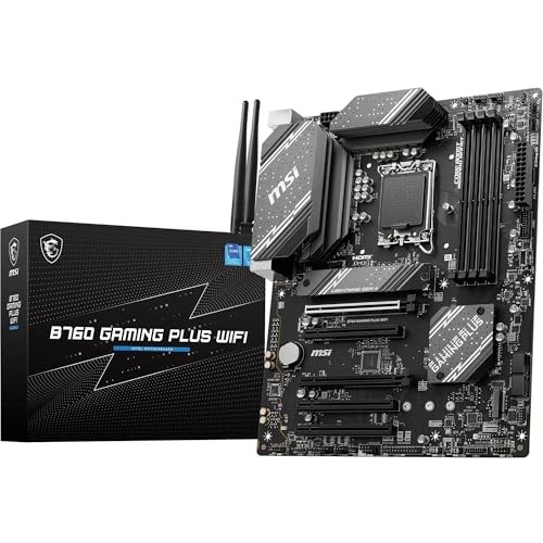 MSI B760 Gaming Plus WiFi V1 Motherboard ATX 911-7D98-052 - Black