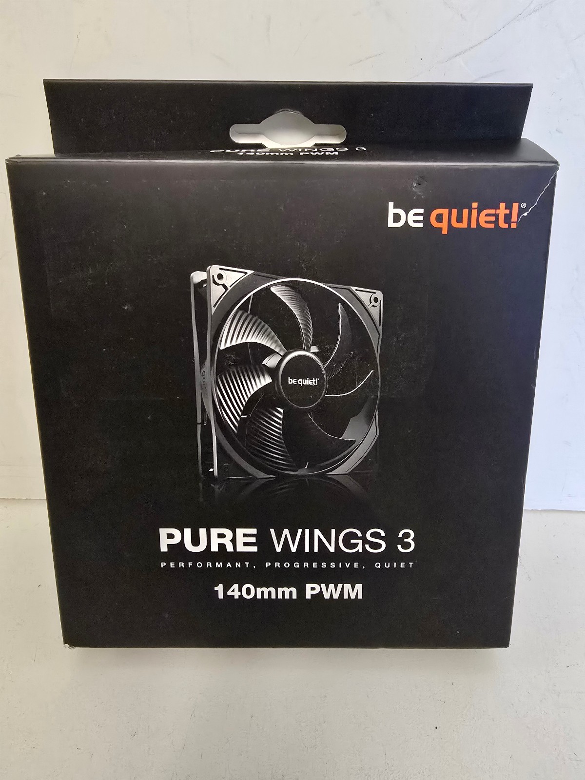 be quiet PURE WINGS 3 Rifle Bearing 140mm Case Fan - Black