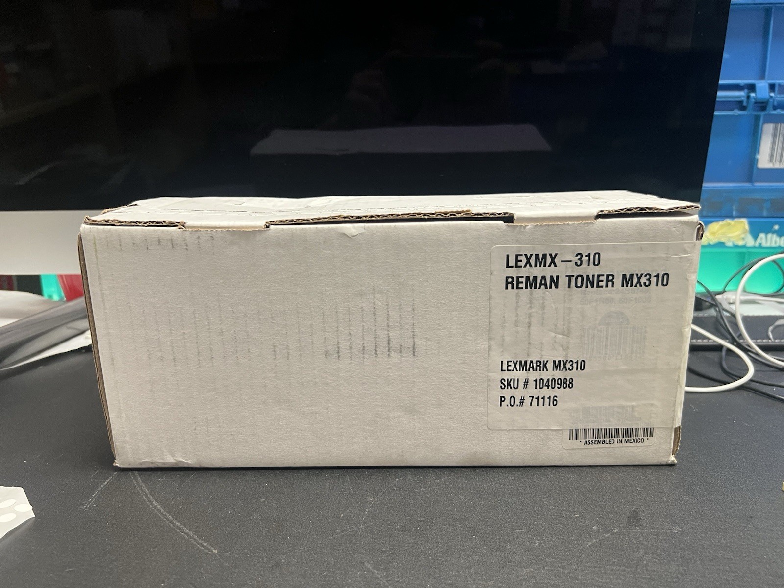 Lexmark MX310 Reman Black Toner Cartridge MX410 MX510 MX511 MX610 MX611