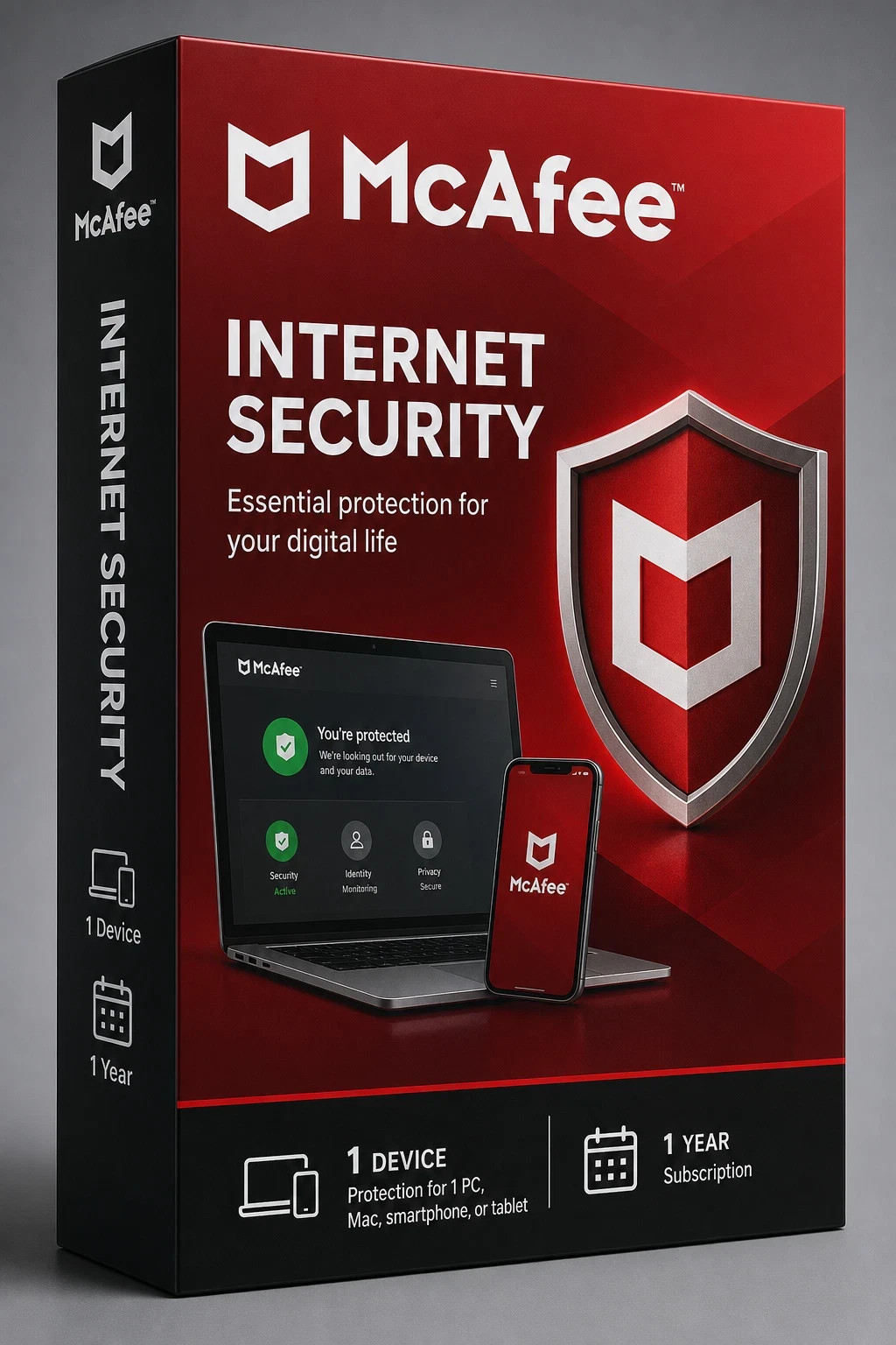 McAfee Internet Security 1 Device 1 Year
