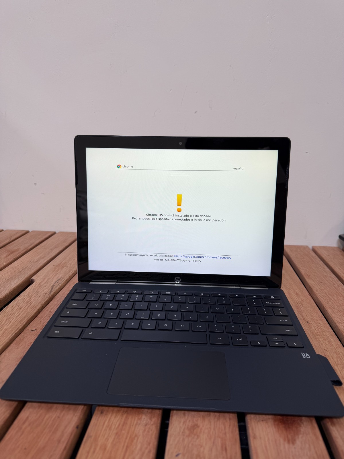 12.3" HP ChromeBook X2 2-In-1 Touchscreen  (12-F014DX)  PARTS ONLY