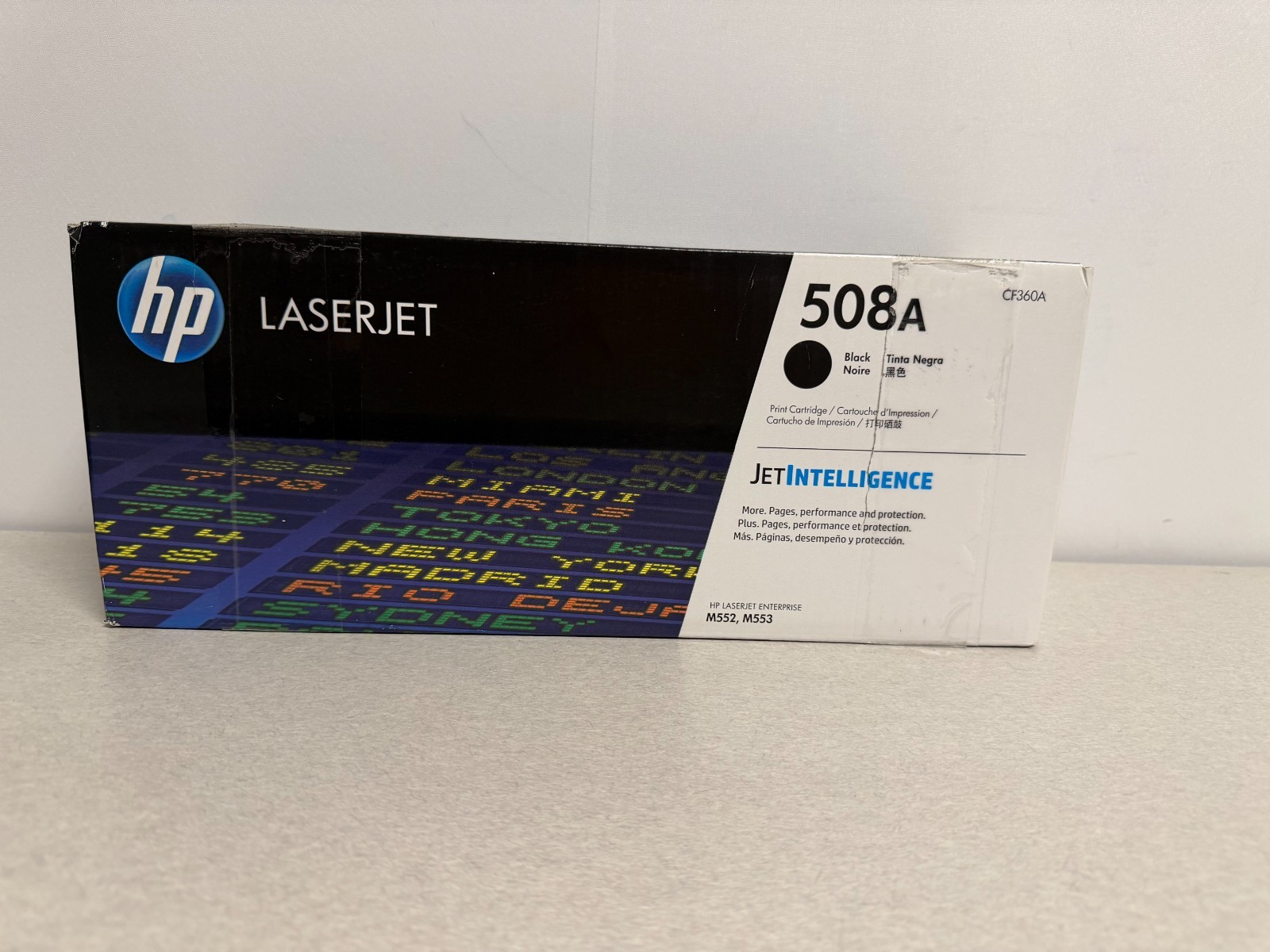 HP LaserJet 508A (CF360A) Black Toner Cartridge