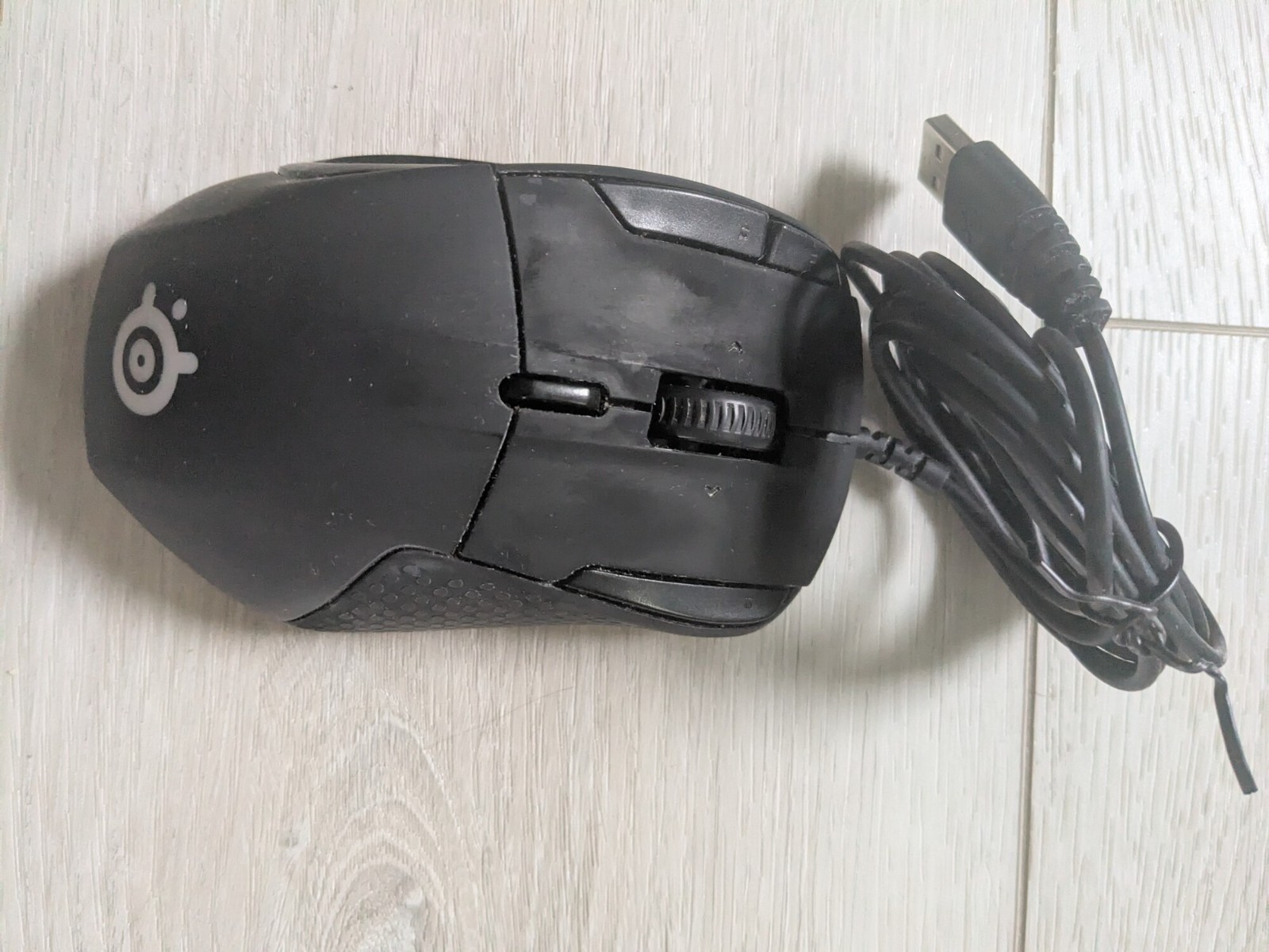 SteelSeries Rival 500 Wired RGB MMO MOBA Gaming Mouse 15 Buttons Black w/ Box