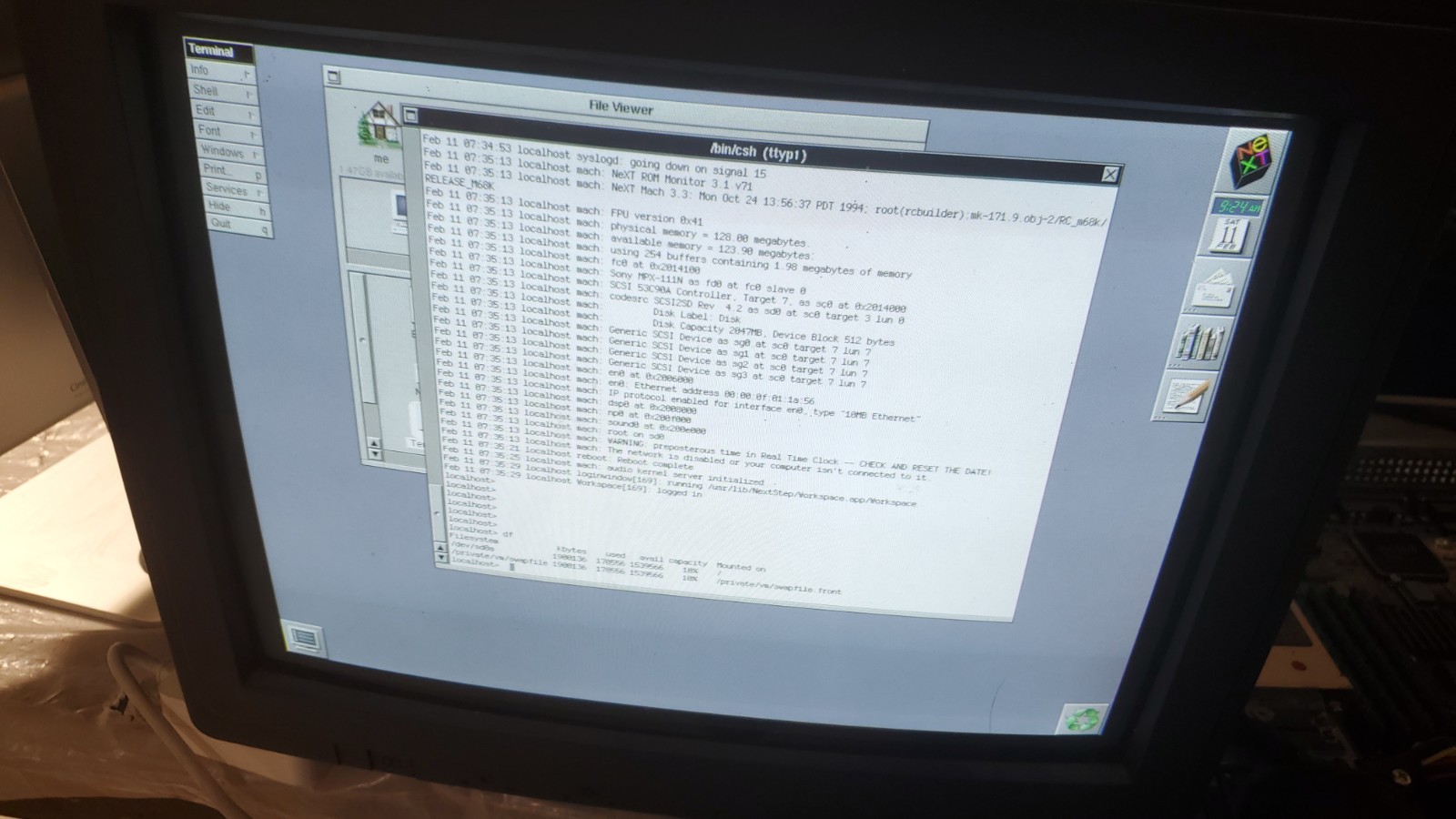 Very rare Nextstation TurboColor computer