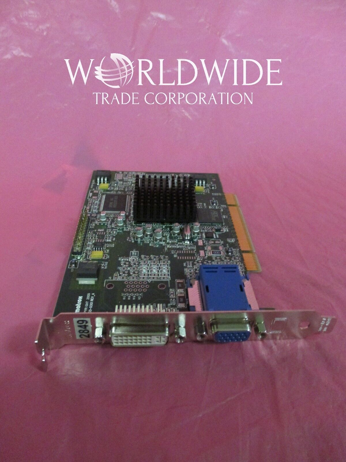 IBM 00P5758 2849 GXT135P PCI Graphics Accelerator 32/64-bit 3.3V RS6000 pSeries