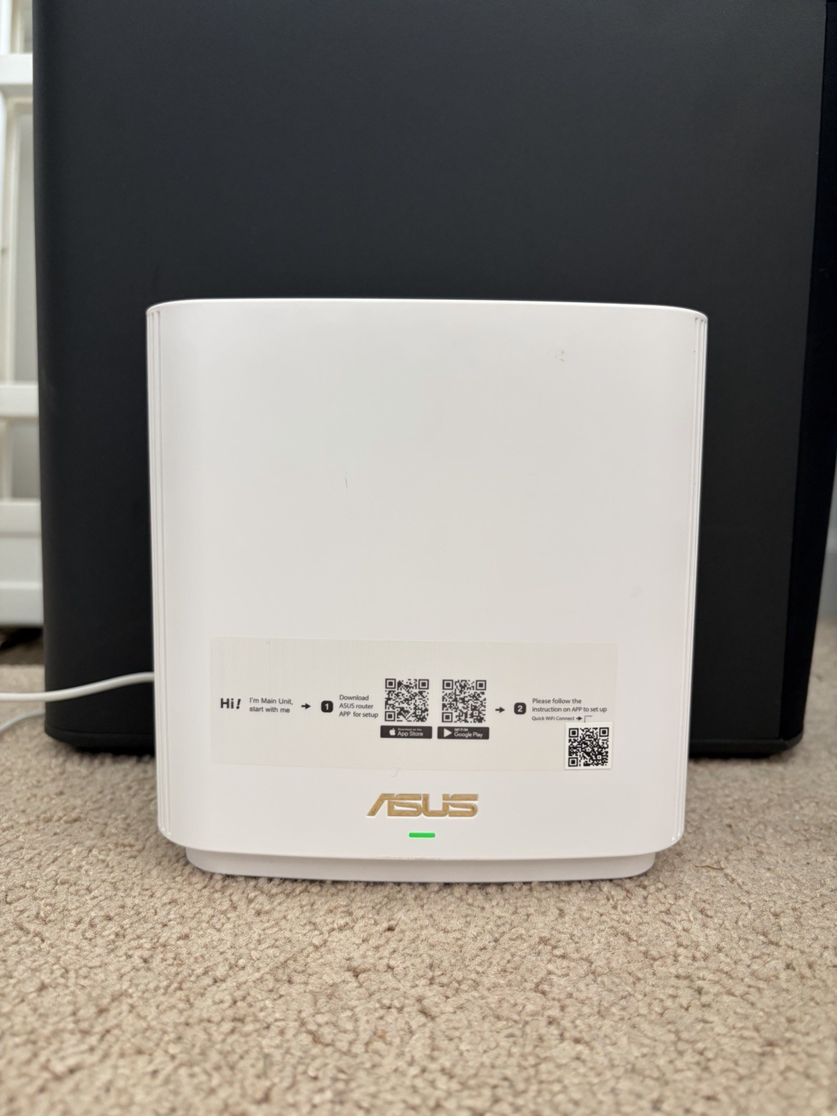 ASUS ZenWiFi AX6600 Tri-Band WiFi 6 Mesh Router System XT8 White - HW Ver 2.0
