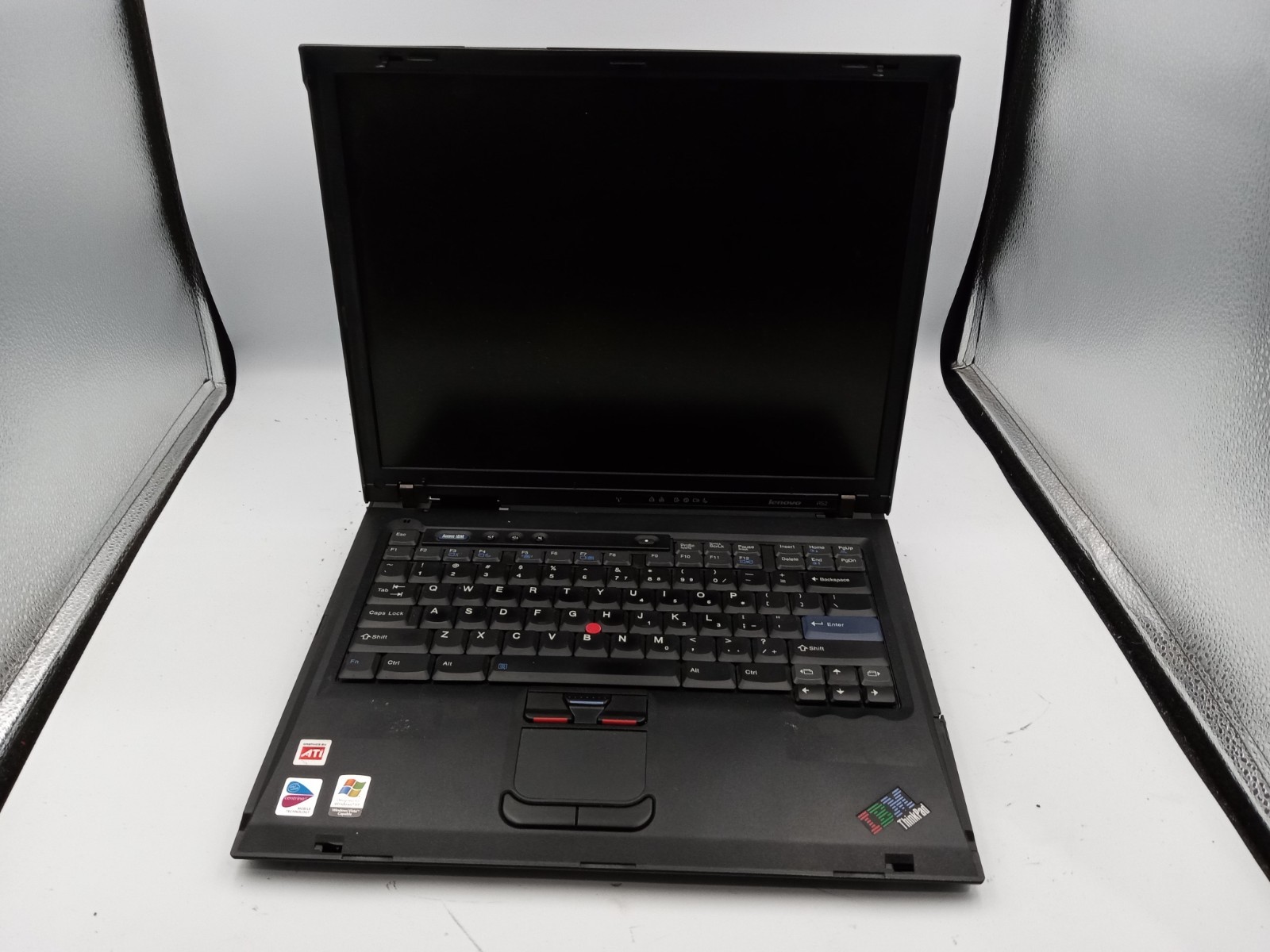 Lenovo IBM ThinkPad R52 15" Laptop Intel Pentium CPU - POWERS ON - FAN ERROR -RR