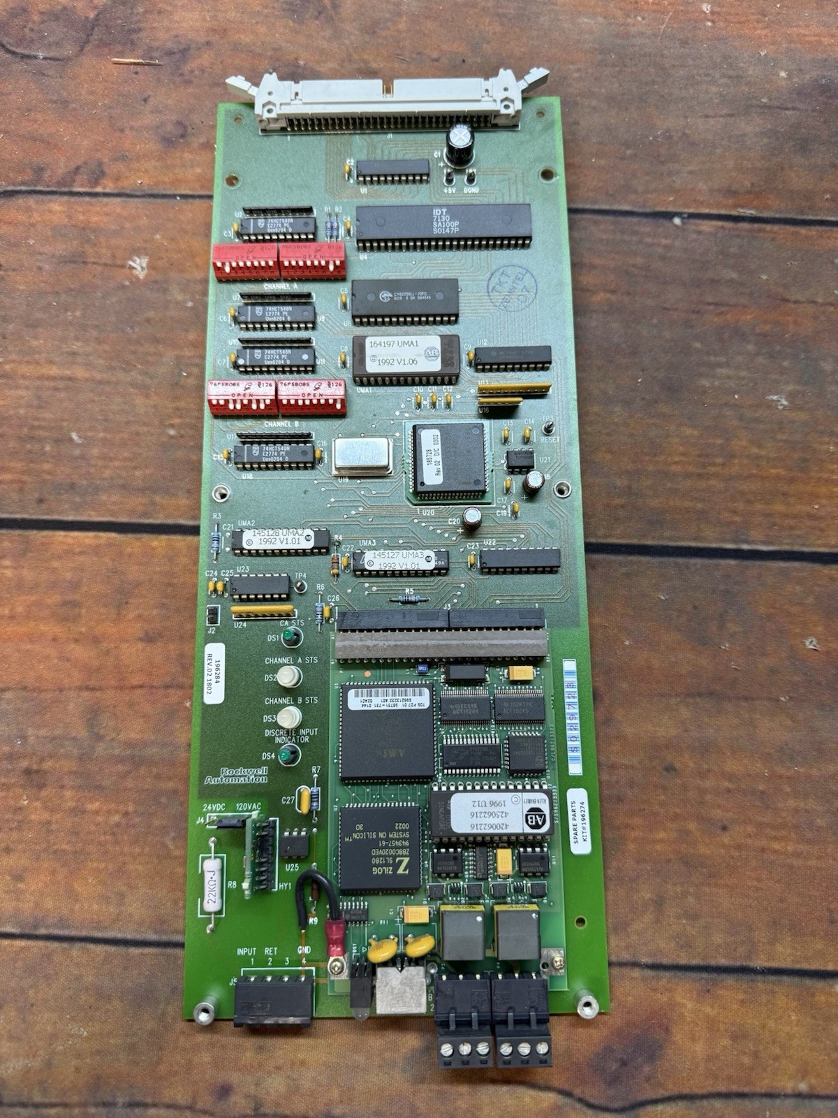 Allen-Bradley 196284 Rev.02 Dual Channel Board Kit 196274 Rockwell NOS