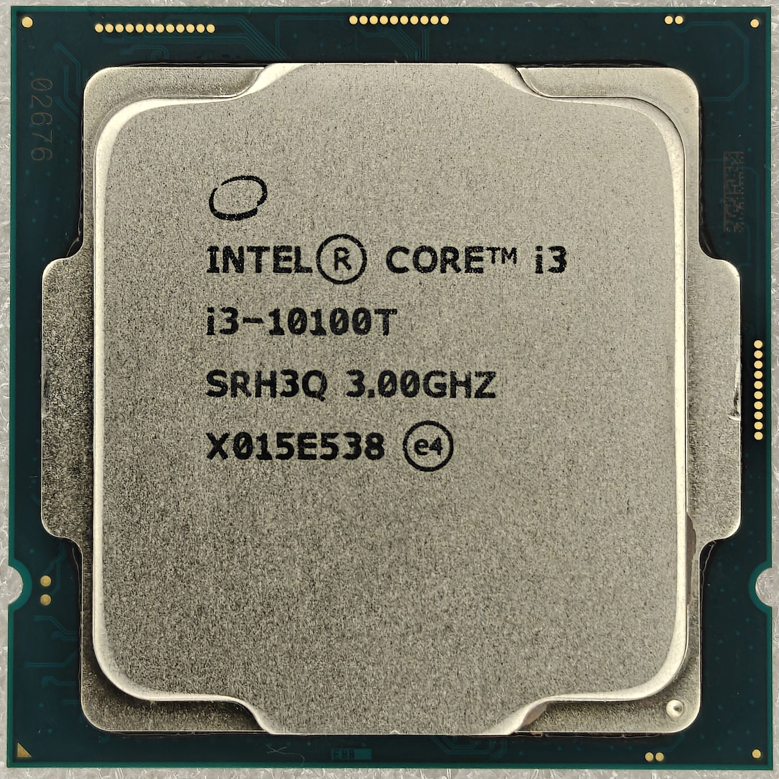 10th Gen Intel Core i3-10100T 3.0GHz 4-Cores 6MB LGA1200 Desktop CPU 35W SRH3Q