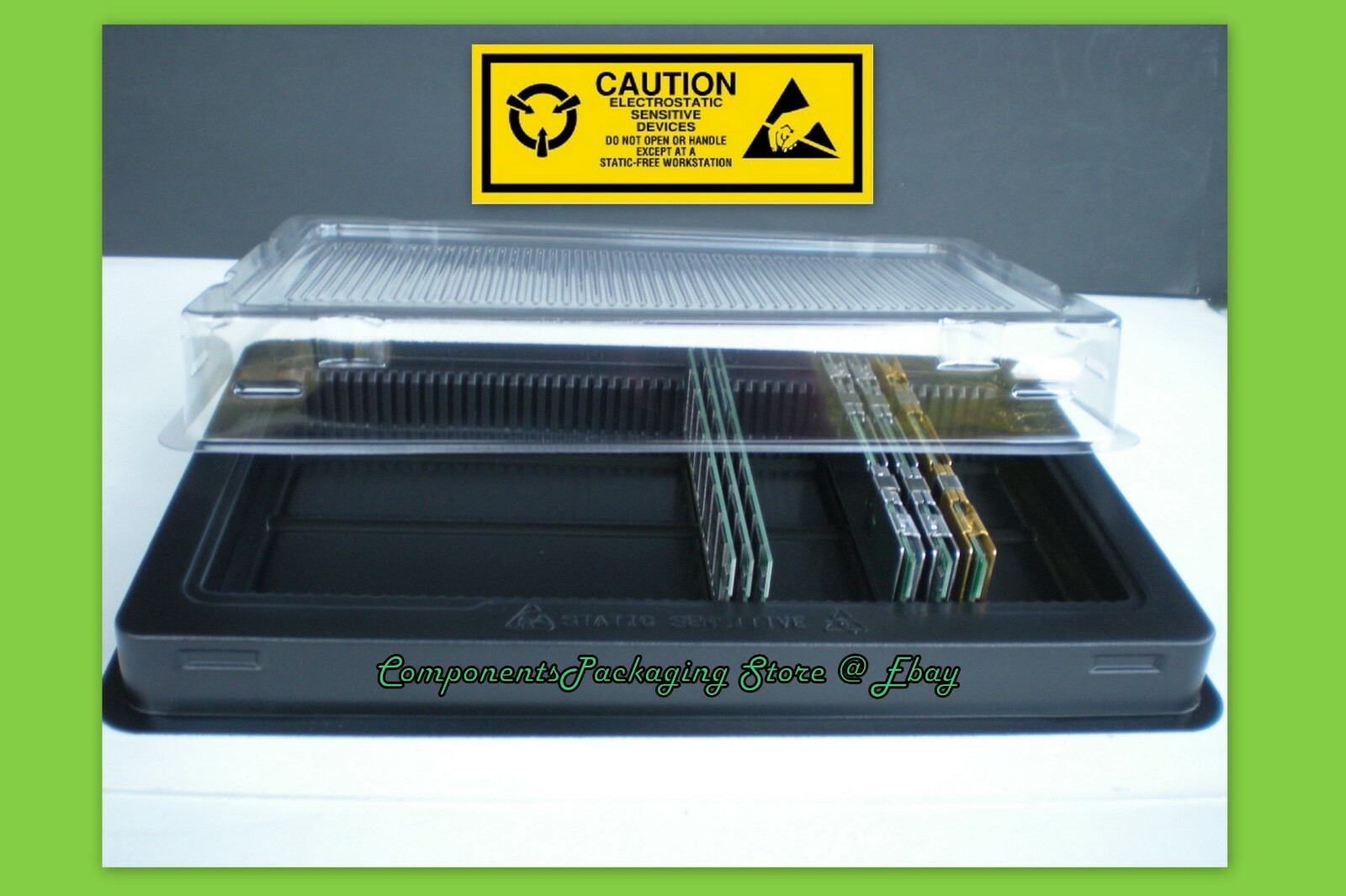 Server Desktop Memory Packaging Tray Sold in Lot of 2, 5, 12 20 DRAM DIMM Trays