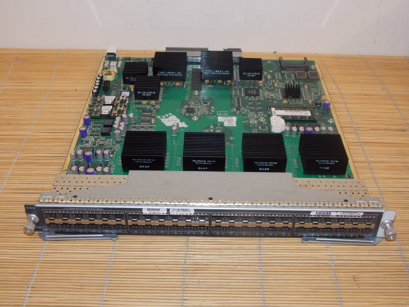 Cisco DS-X9148 48-Port 1/2/4 Gbps Fibre Channel Module MDS 9000 DS-C9509 9513