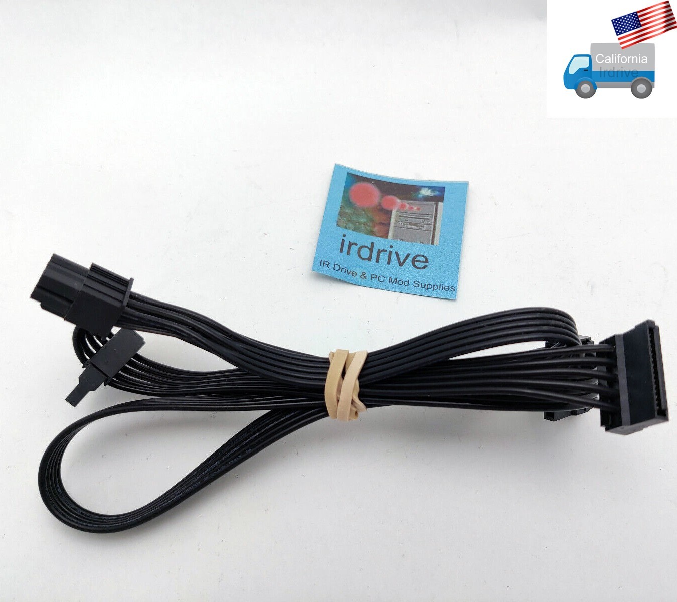 New SHARK ATX-1000N/ ATX-1200N FM ATX Power Supply 3X SATA Modular Cable Set 
