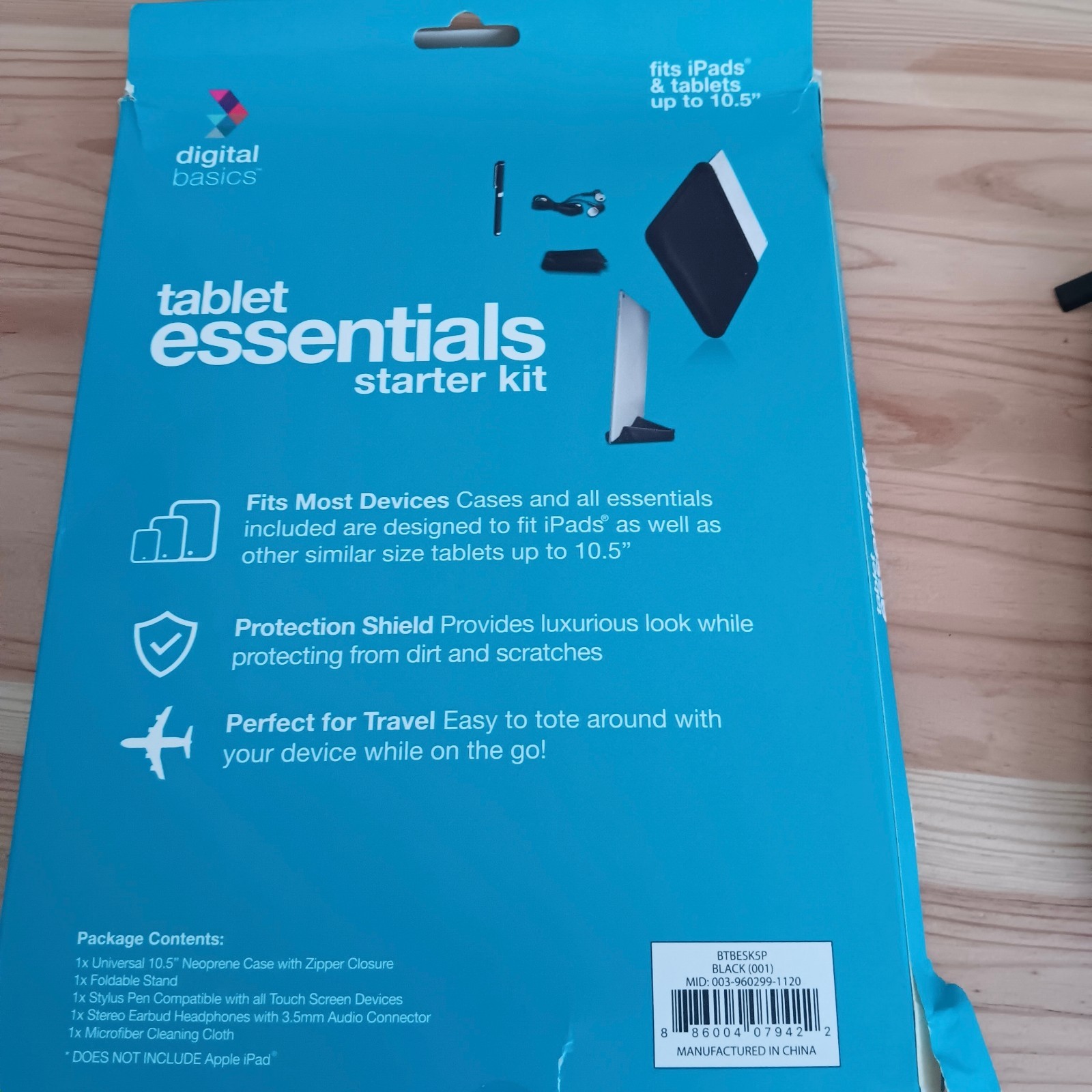 Digital Basics Tablet Essentials Starter Kit (Black)