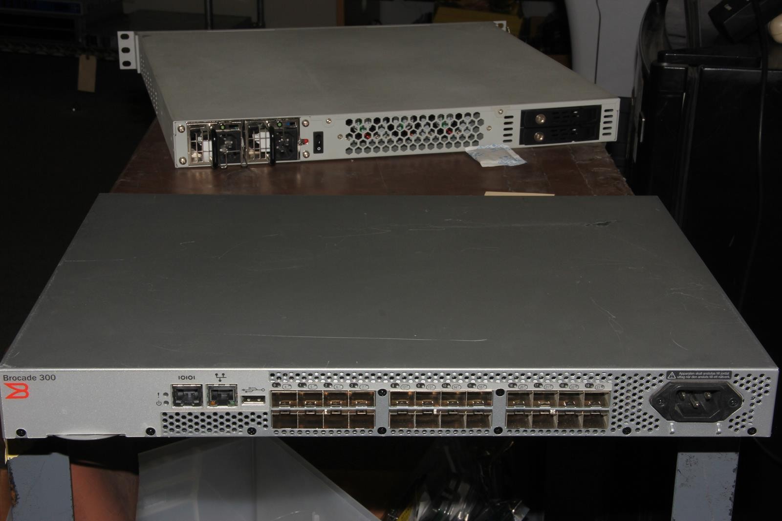 BROCADE NA-320-0008 8Gbps Fibre Channel SAN Switch "TESTED" Reset to Default