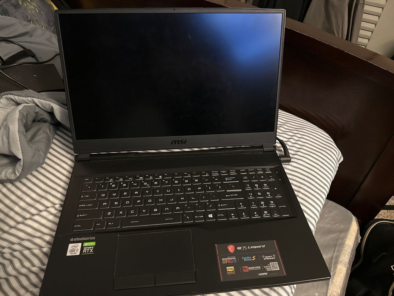MSI GL75 Leopard 17.3" Gaming Laptop RTX RGB Keyboard Windows 11