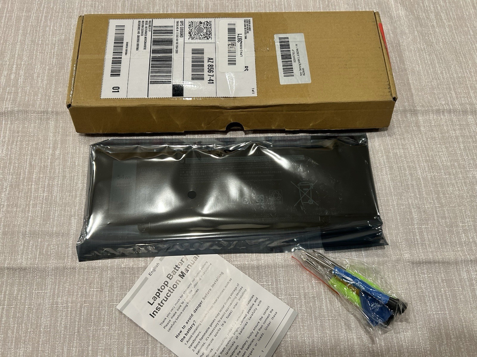 54Wh DR02P R73TC Laptop Battery for Dell Latitude 5550 5540 5450 5440 Precision