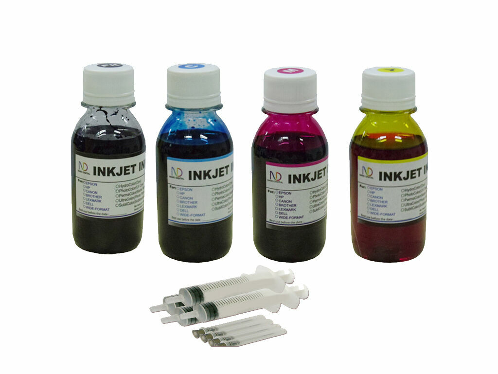 4x100ml ND Non-OEM Refill Ink for 502 SuperTank WF ST-2000 3000 4000 C2100 C4100