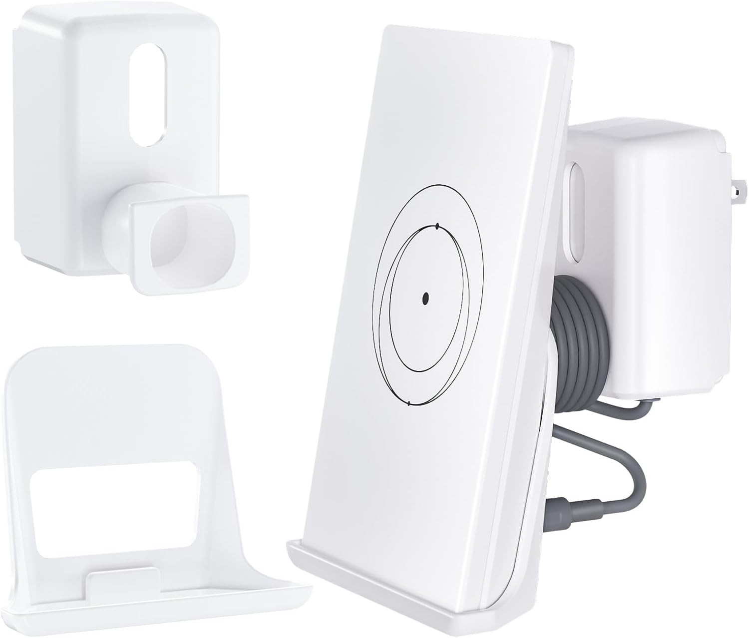 Starlink Router Mount, 2 in1 Wall Mount for Starlink Router Mini and Power Suppl