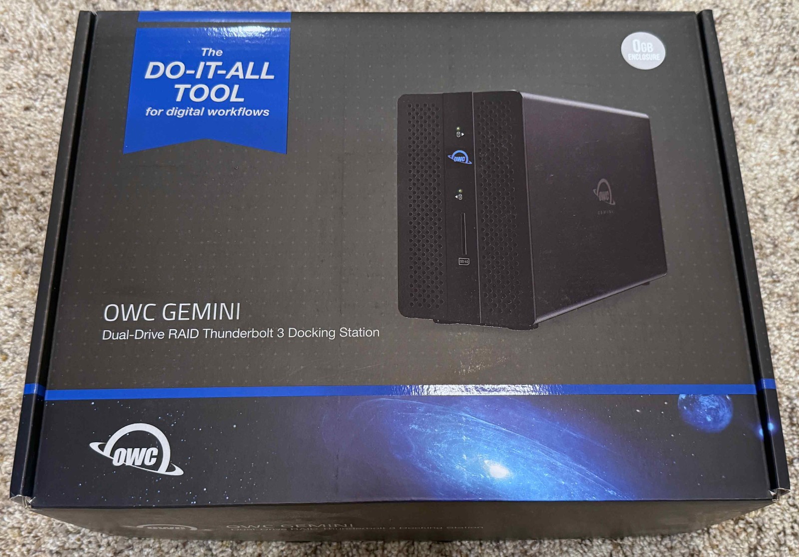 Other World Computing (OWC) - OWCTB3GM000S - OWC Gemini Thunderbolt (40Gb/s)