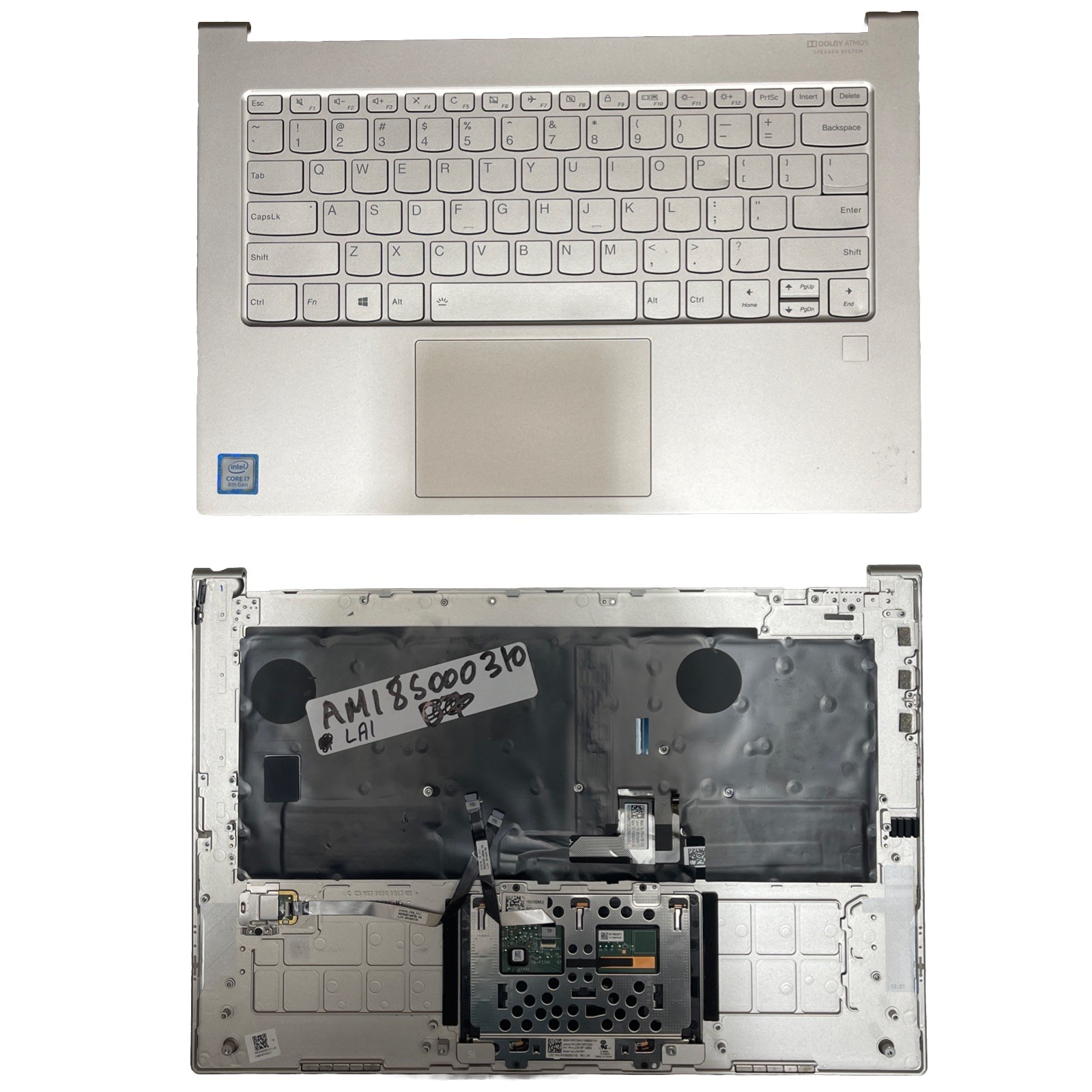 LENOVO YOGA C930-13IKB KEYBOARD PALM & TOUCHPAD GOLD VERSION AM18S000310 Af LA1