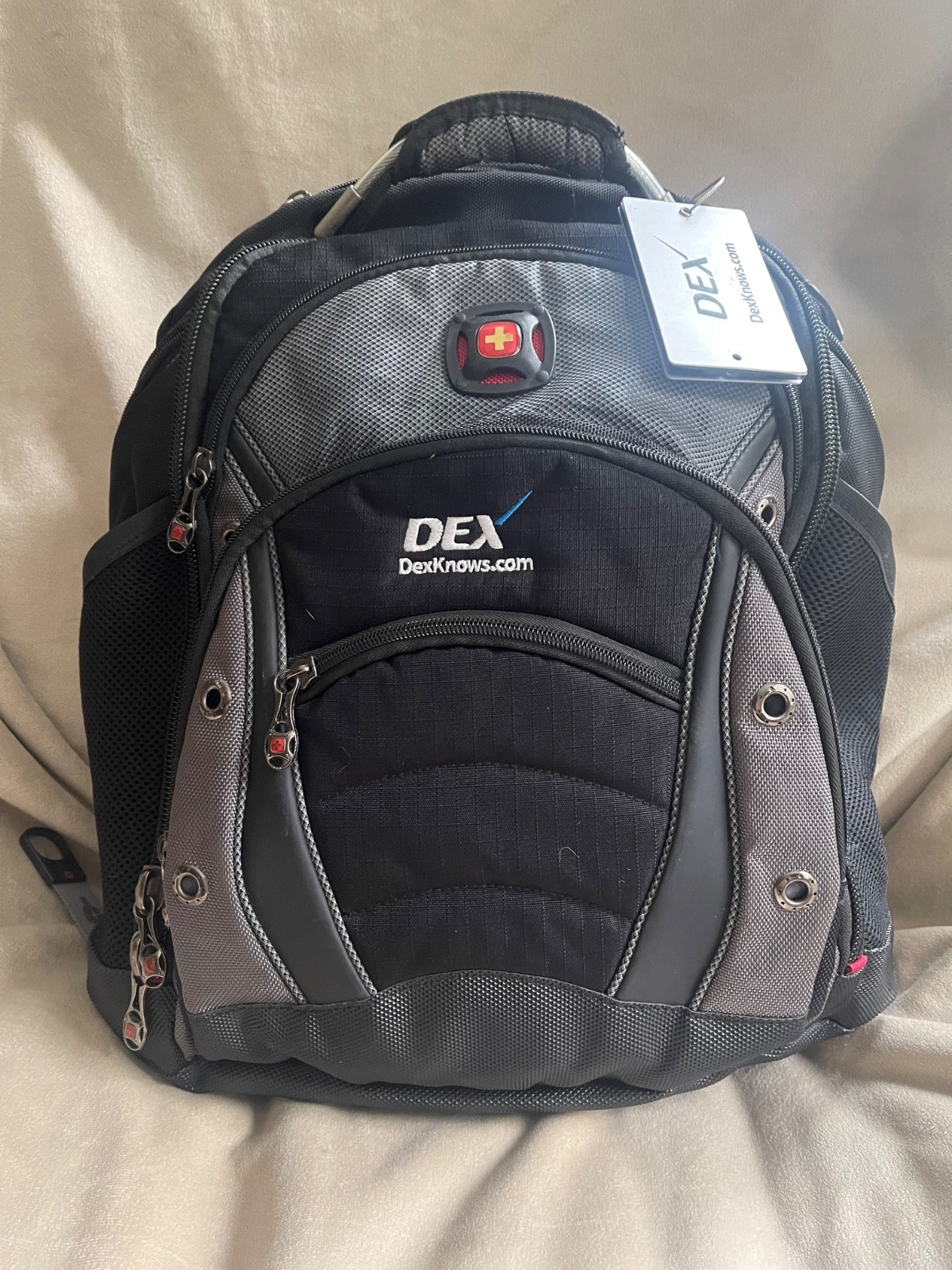 Wenger Swiss Gear Synergy Pro 16" Laptop Backpack Black & Gray