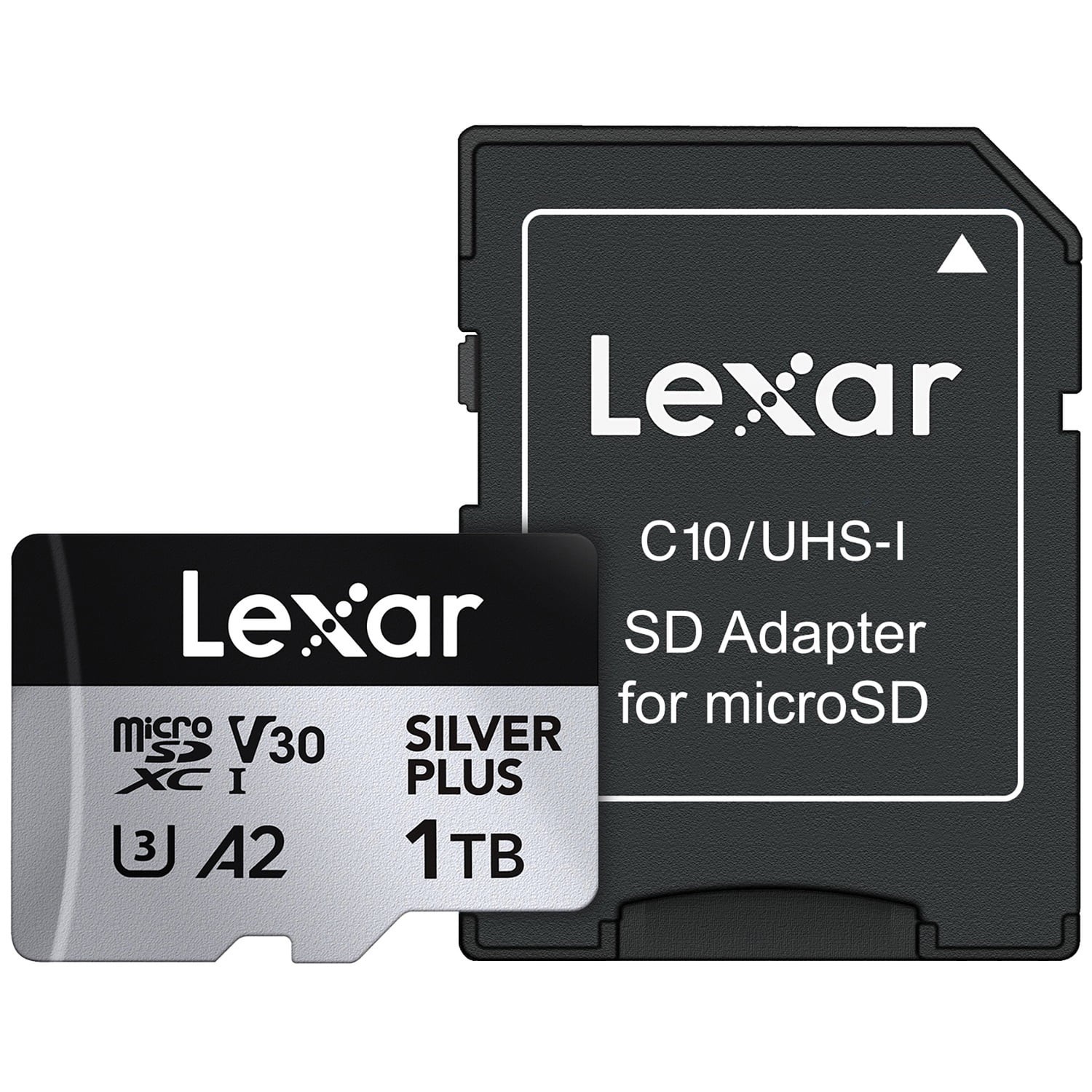 Lexar LMSSIPL001TBNANU Professional Silver Plus 1TB microSDXC with Adapter
