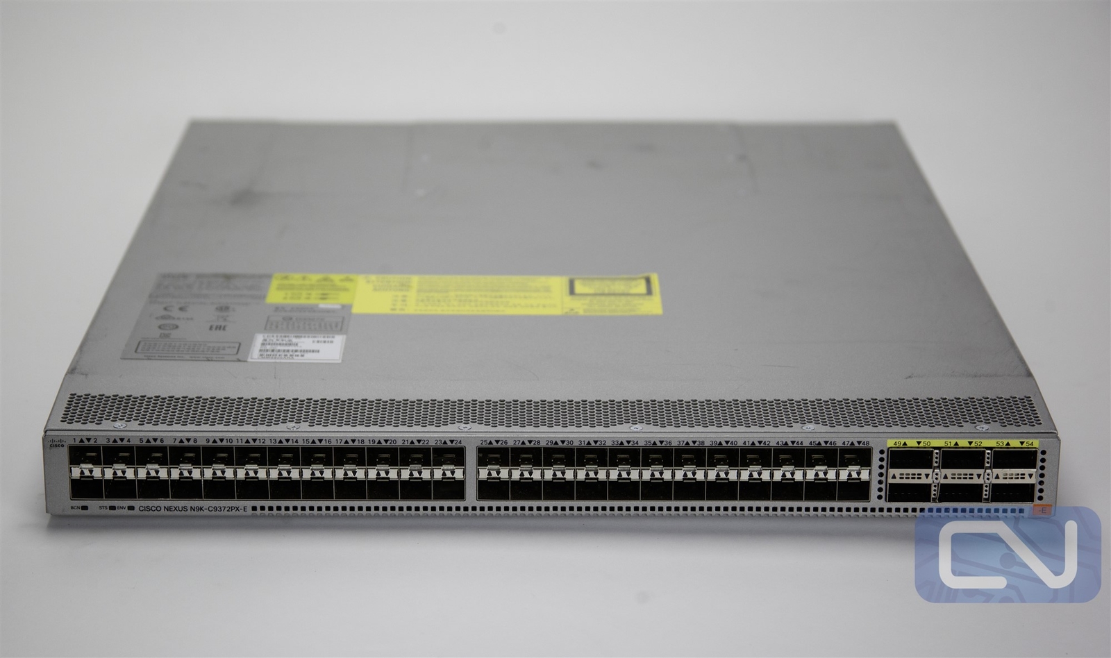 Cisco Nexus N9KC9372PXE 48 Port 10G SFP 6 Port 40G QSFP Switch No PSUFan G3D