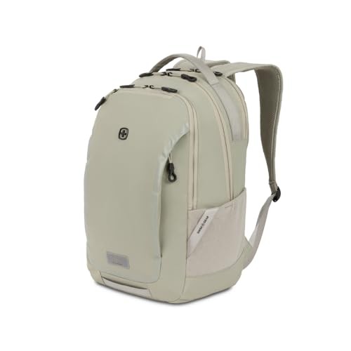 SAGE GRAY - SWISSGEAR SHIELD LAPTOP BACKPACK 18.5"X12"X6" 1018414416