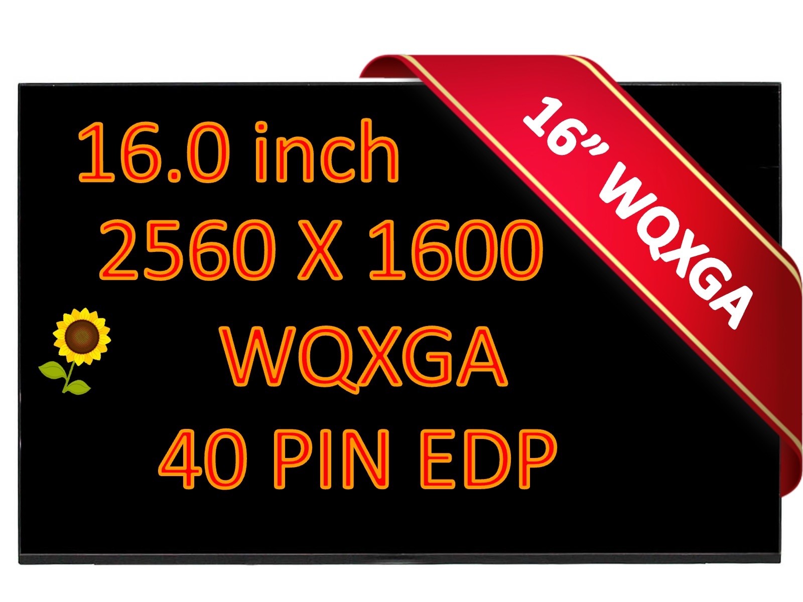 New 120hz 2K Display for Dell Inspiron 16 Plus 7630 P125F 16" 0RXYCW LCD Screen