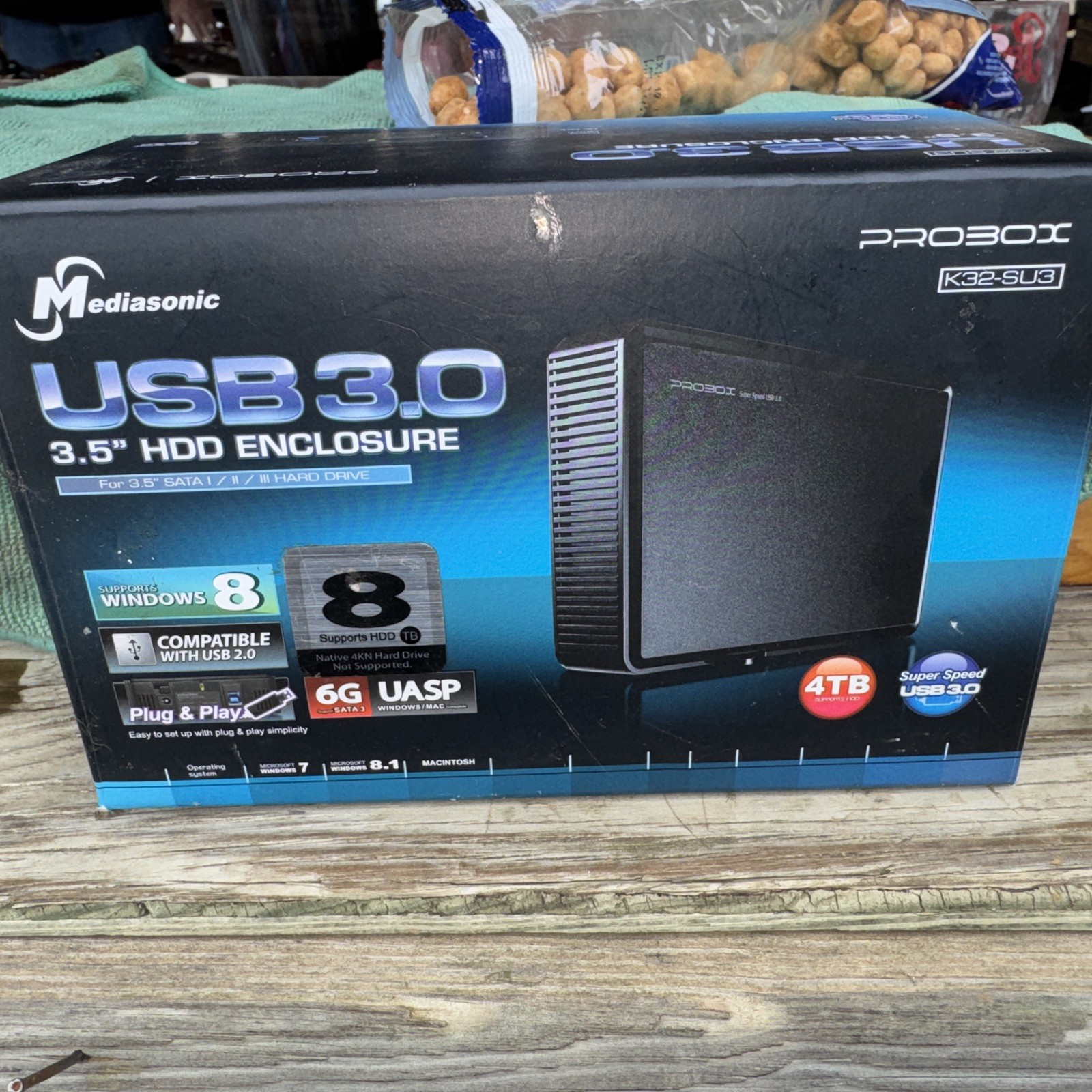 MediaSonic Probox USB 3.0 3.5" HDD Enclosure (K32-SU3) Rev.2