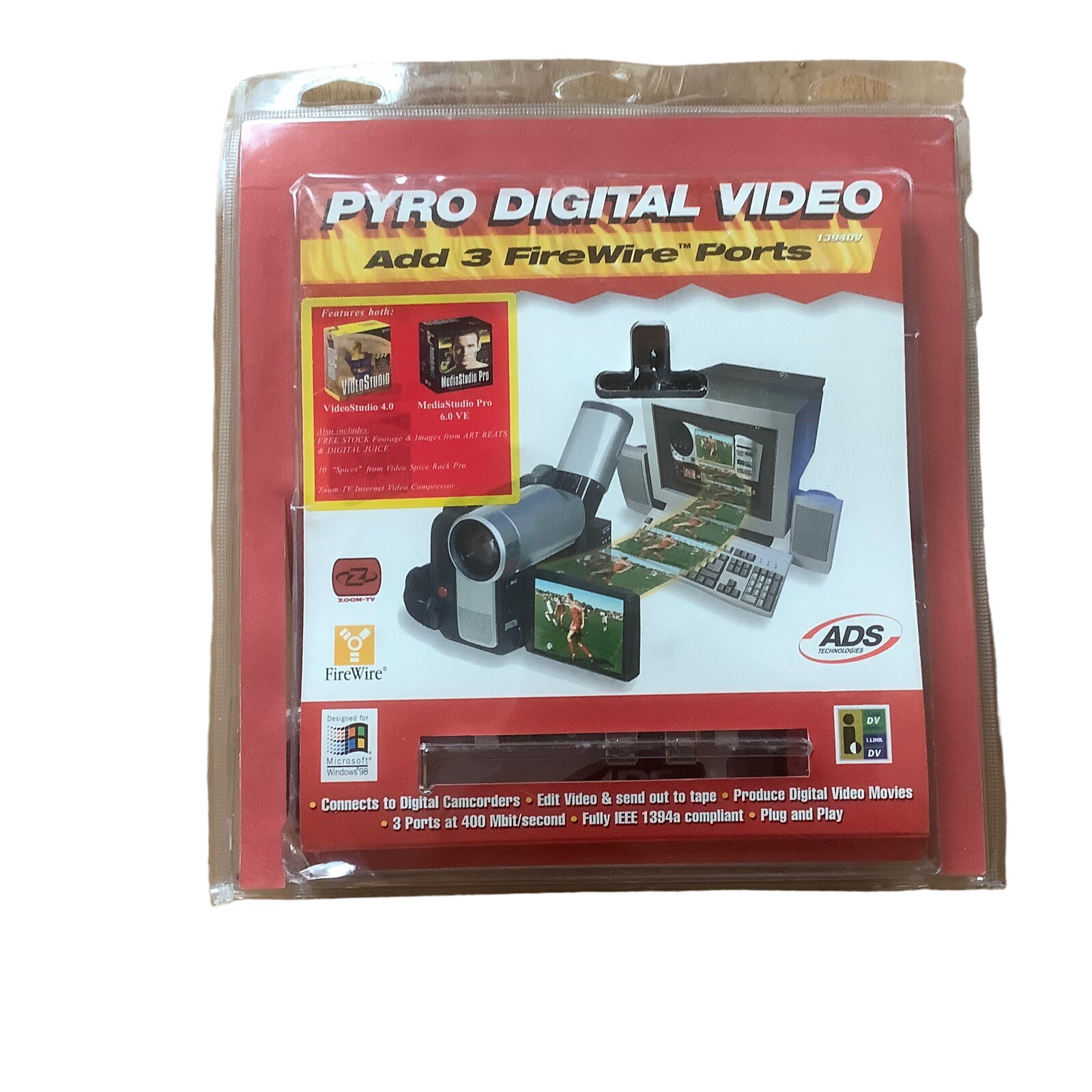 Pyro Digital Video 1394DV: Create Exciting Videos in Just Minutes New