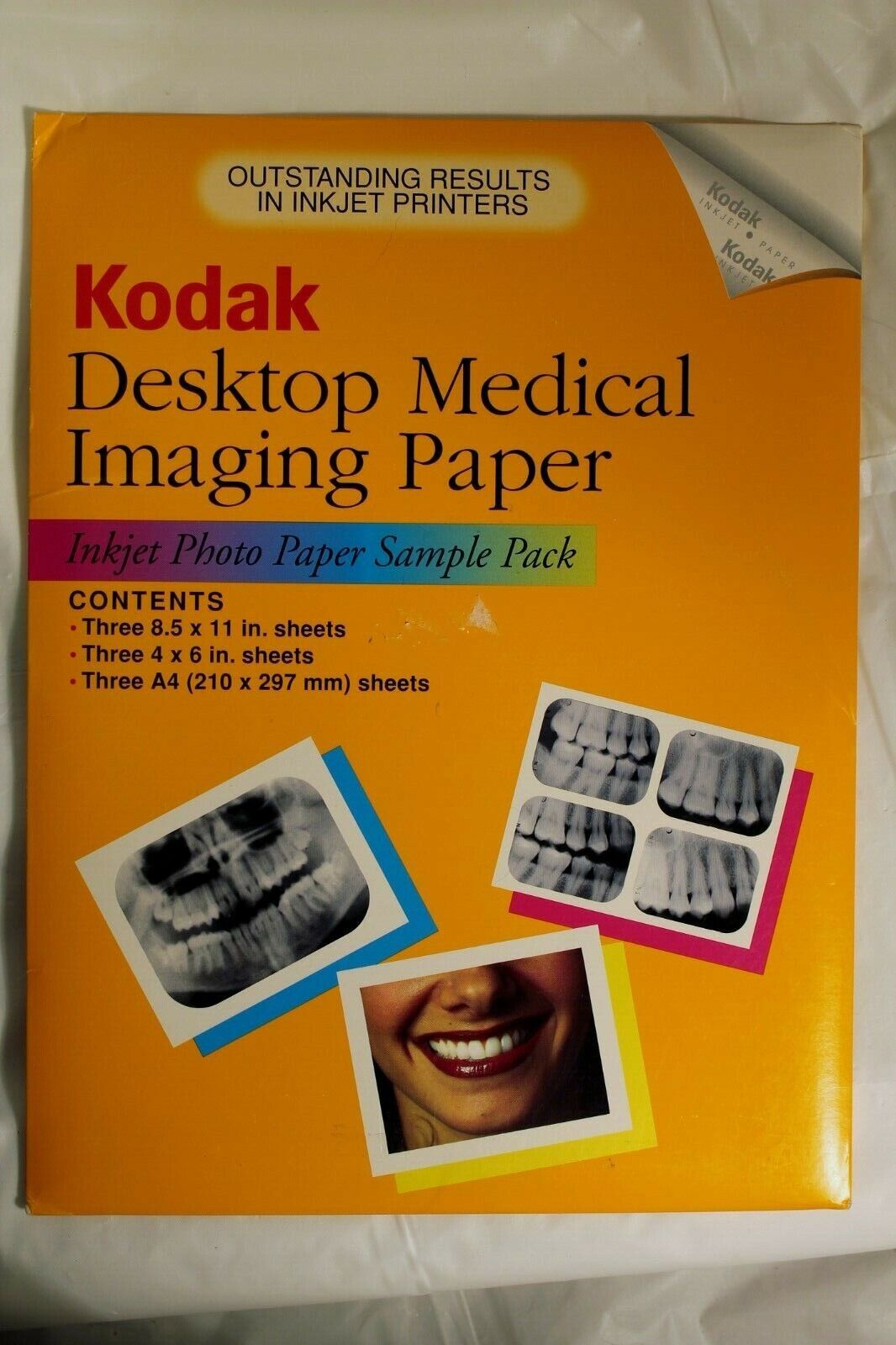 Kodak Dental & Medical Imaging Inkjet Paper Premium photo NEW Sampler Pack