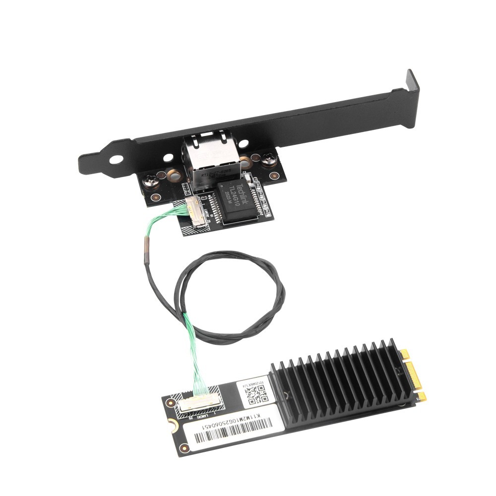 AQC113 M.2 B+M 10GbE Network Card to RJ45 Ethernet Adapter for NAS Workstation