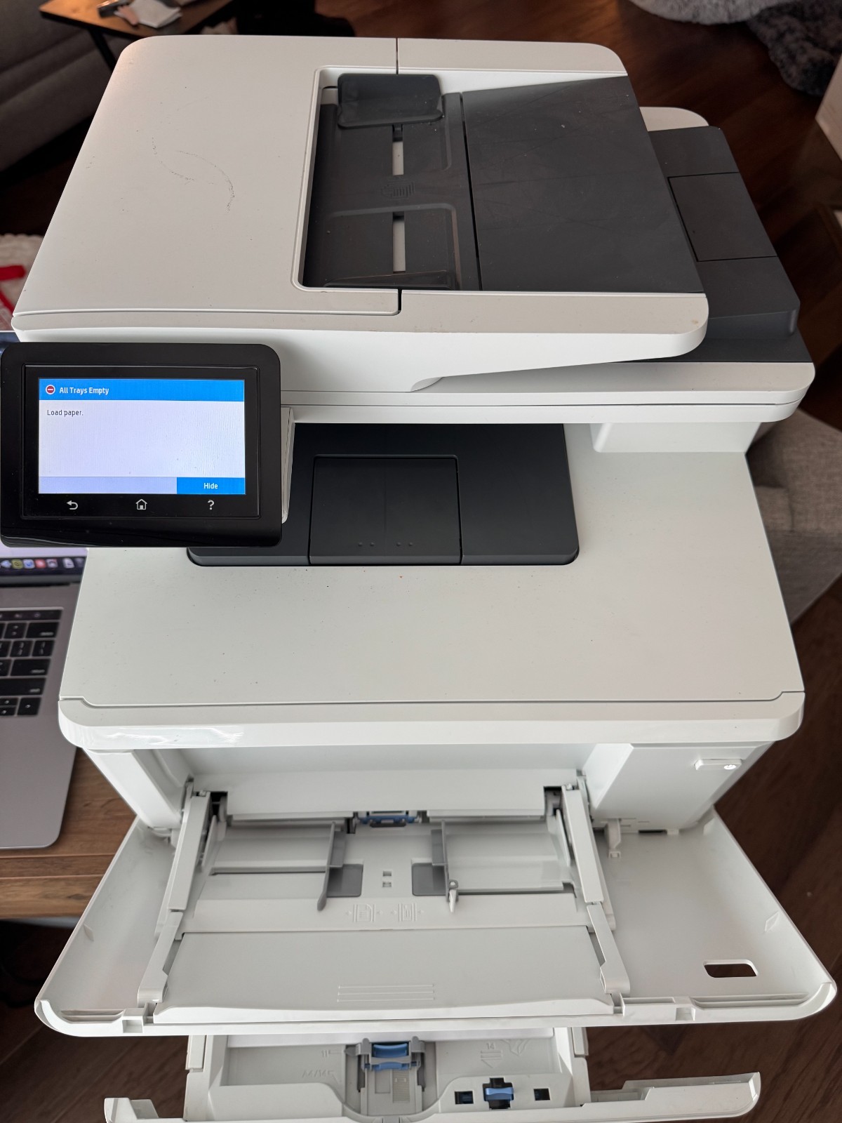 HP Color LaserJet Pro MFP M479fdw All-in-One Color Laser Printer Low Pages