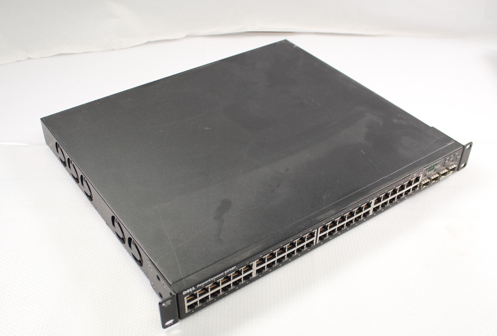 Dell PowerConnect 6248P 48-Port PoE Gigabit Switch w/10GE SFP+ w/YY741 Module