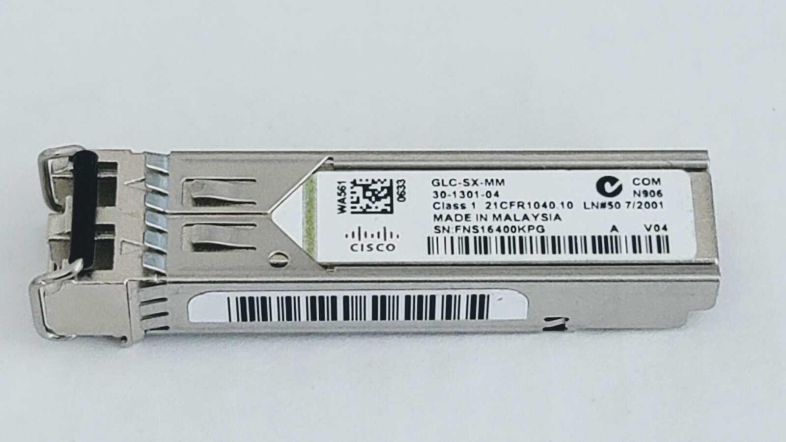 Lot of 5 Genuine Cisco GLC-SX-MM SFP Transceiver Module 30-1301-04