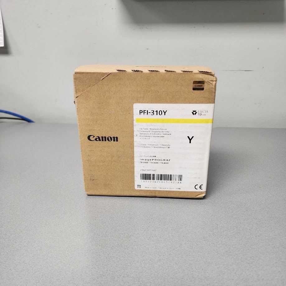 Canon PFI-310 Ink Tank 2362C001, Yellow for Canon imagePROGRAF TX-4000 Exp 2021