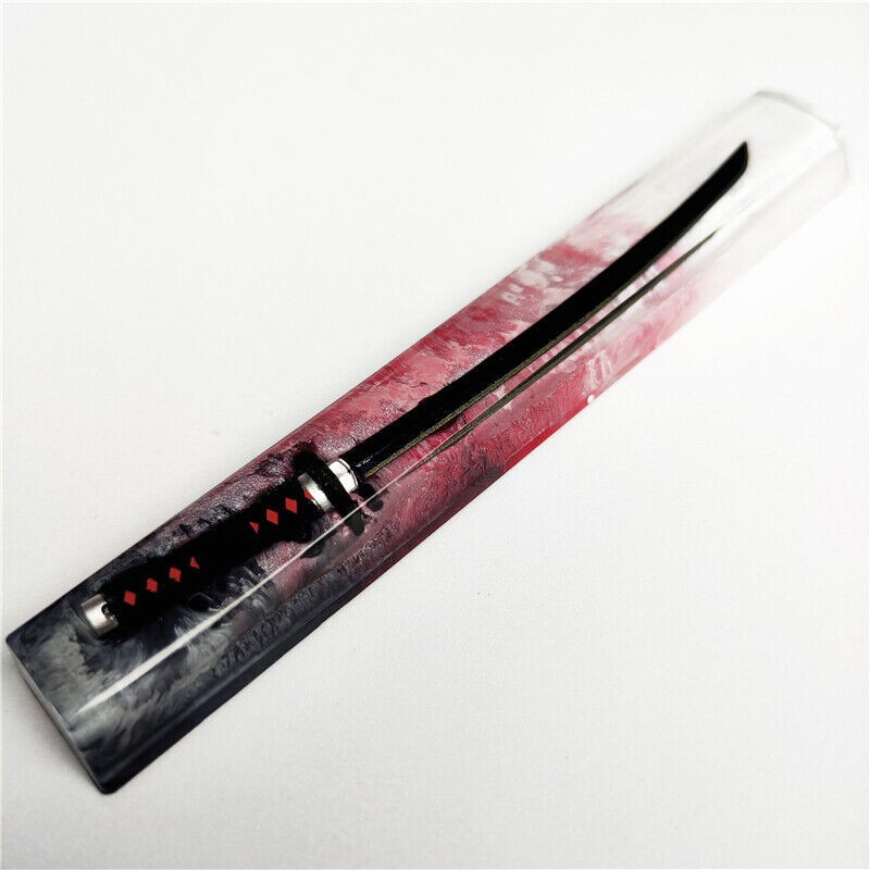 Demon Slayer Sword Keycap Resin Handmade Spacebar 6.25X For Cherry MX Keyboard