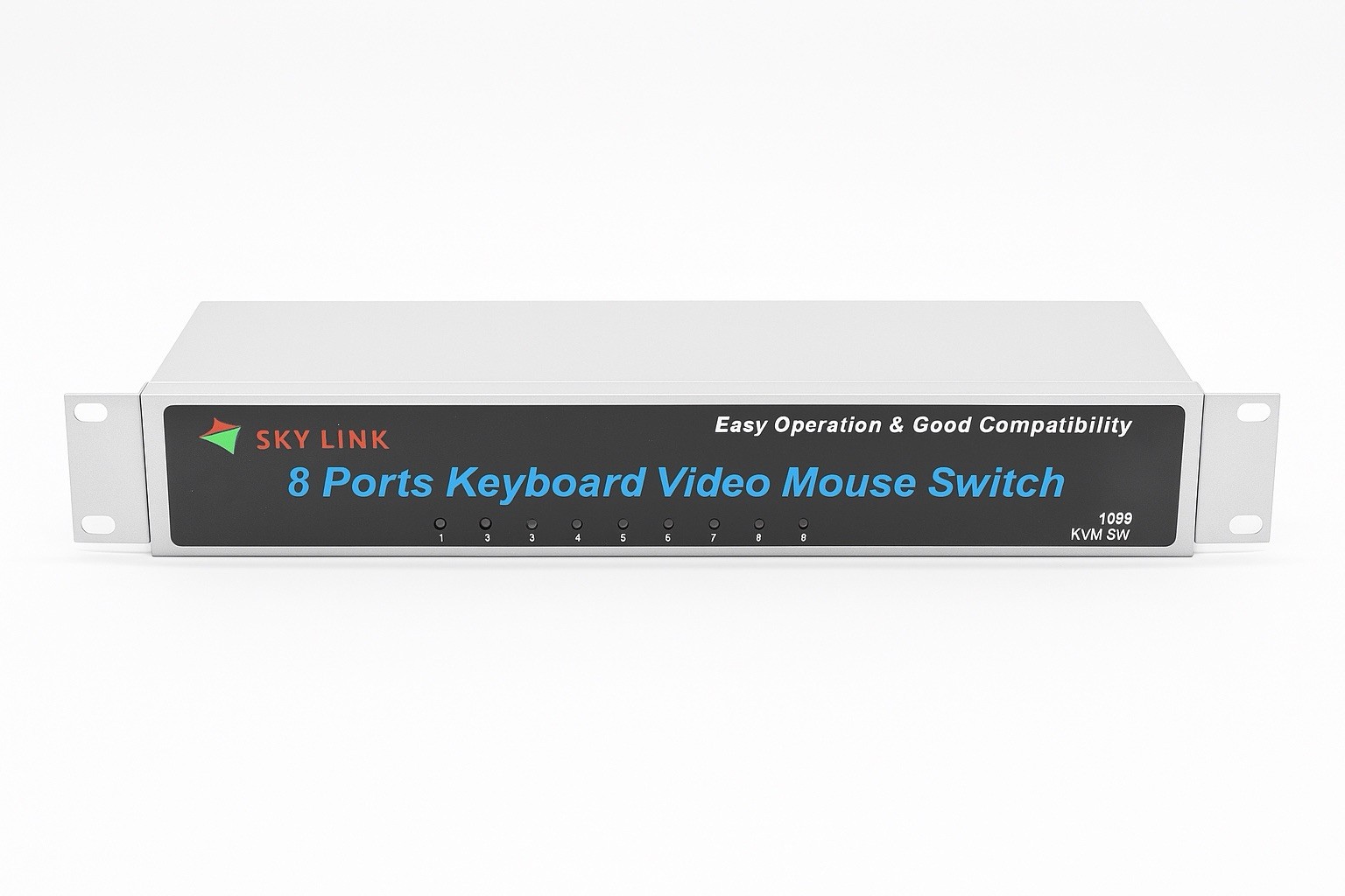 D-Link KVM-121 Switch PS/2 VGA KVM Switch-Rackmount Keyboard Video Mouse Hub-New