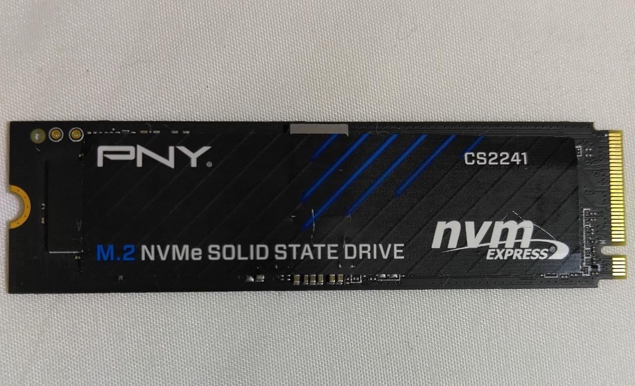 PNY CS2241 1TB Gen4 x4 PCIe NVMe M.2  SSD Upgrade Kit with Adapter - No Box