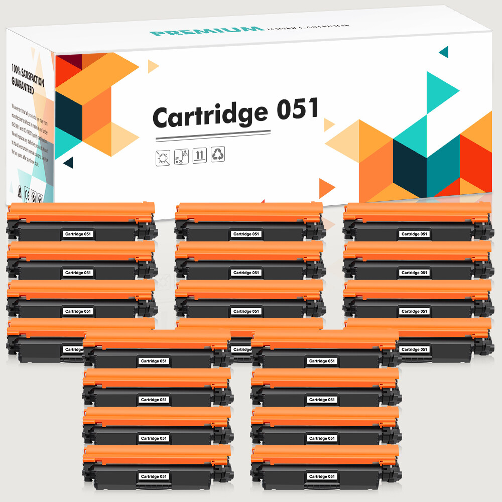 20PK CRG-051 Toner Compatible With Canon 051 imageCLASS MF269dw MF264dw LBP162dw