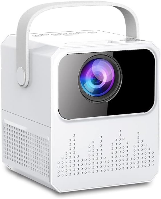 Mini Projector, Portable Projector, 4K Support, Full HD Outdoor Movie Projector