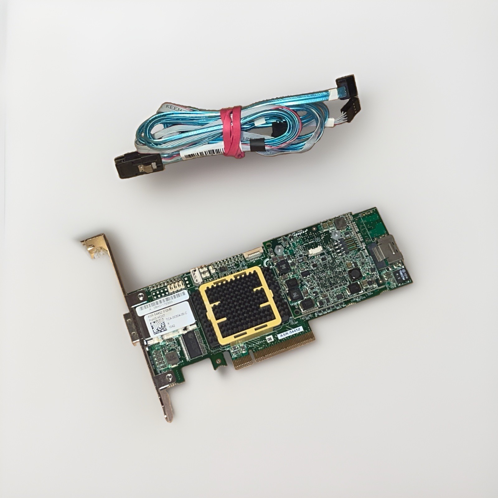 Adaptec ASR-5445Z 512MB SAS PCI-e Raid Controller Full Profile TCA-00304-06-C