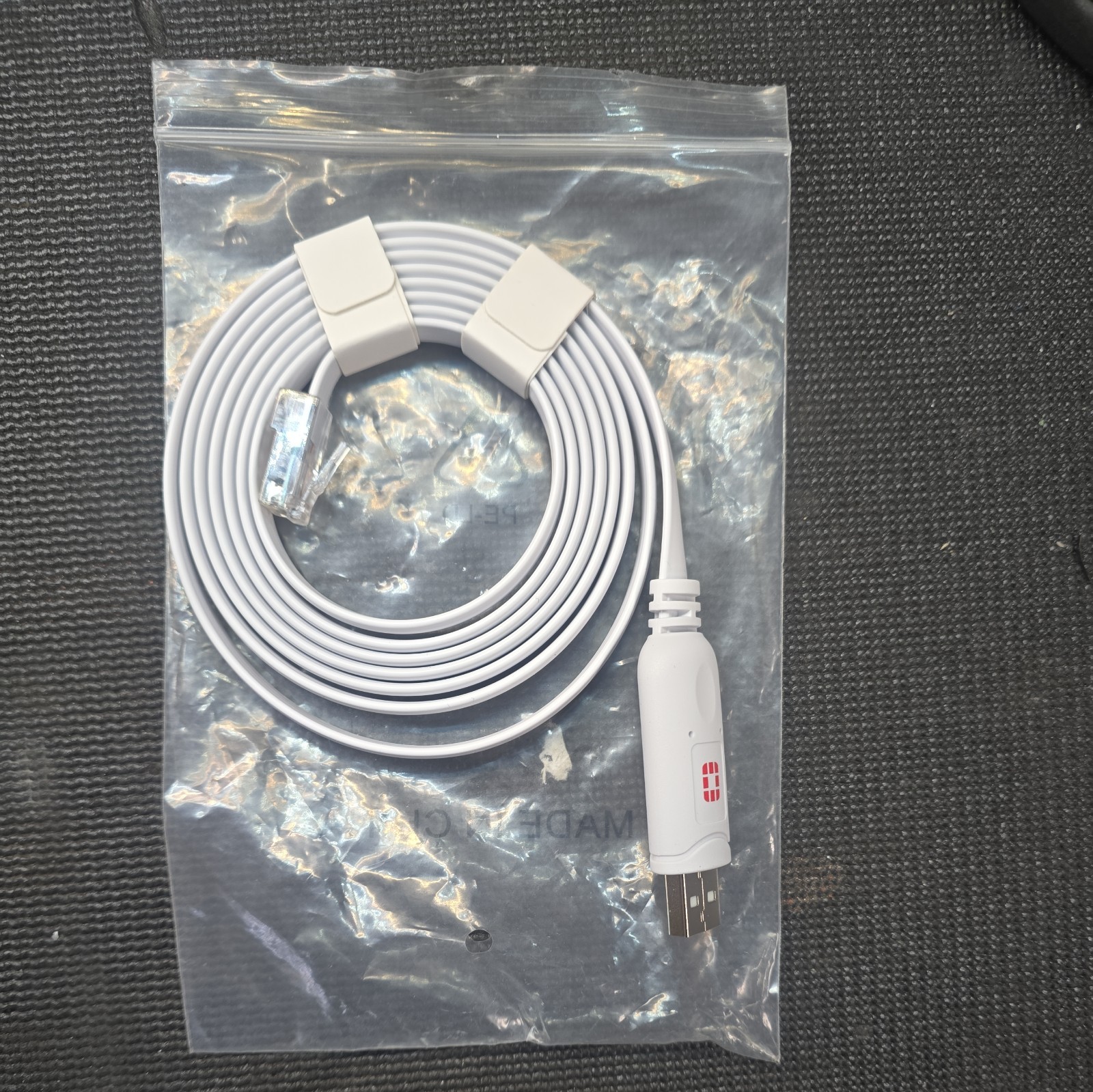 NEW Genuine Fortinet USB Console Cable, USB to RJ45 Cable