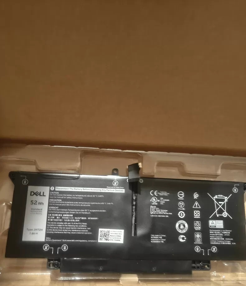 OEM Genuine JHT2H Battery FOR DELL Latitude 7410 7310 4V5X2 0WY9MP 0HRGYV 04V5X2