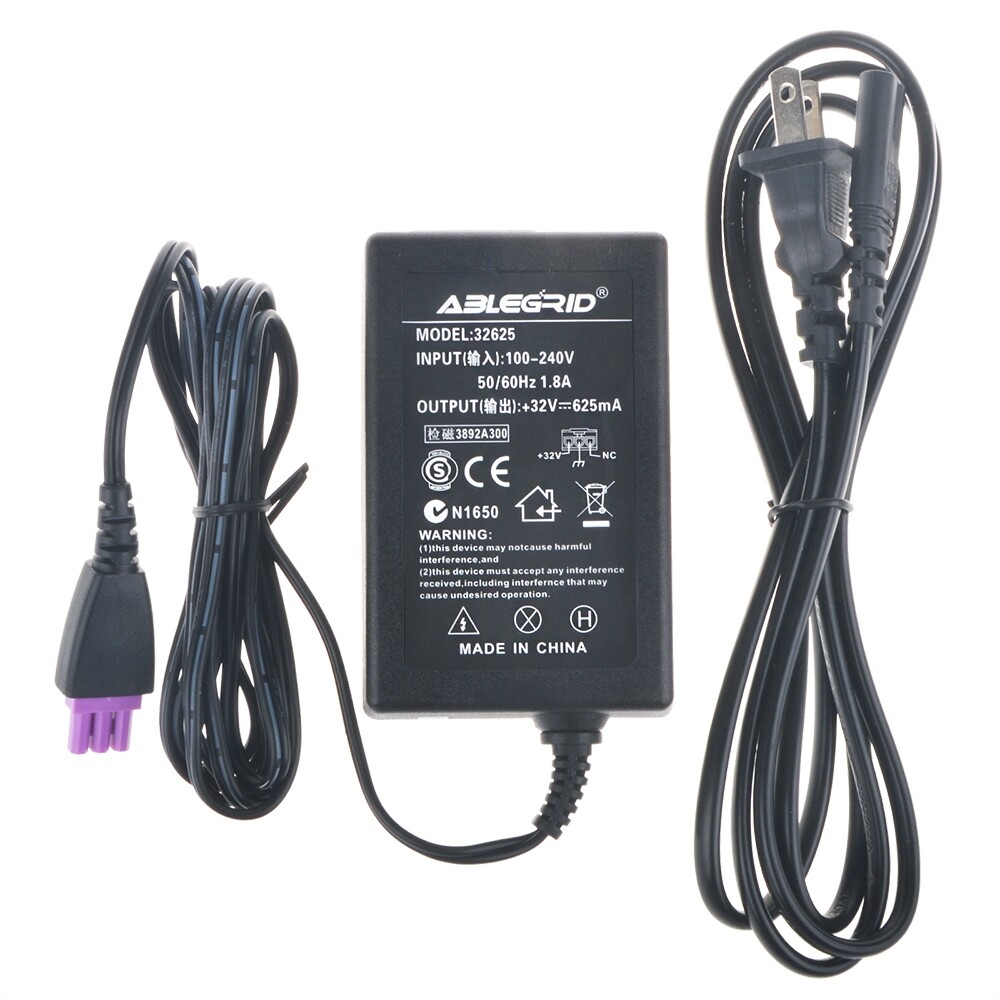 AC Adapter Charger For HP DeskJet F4400 All-in-One Printer Power Supply Cord