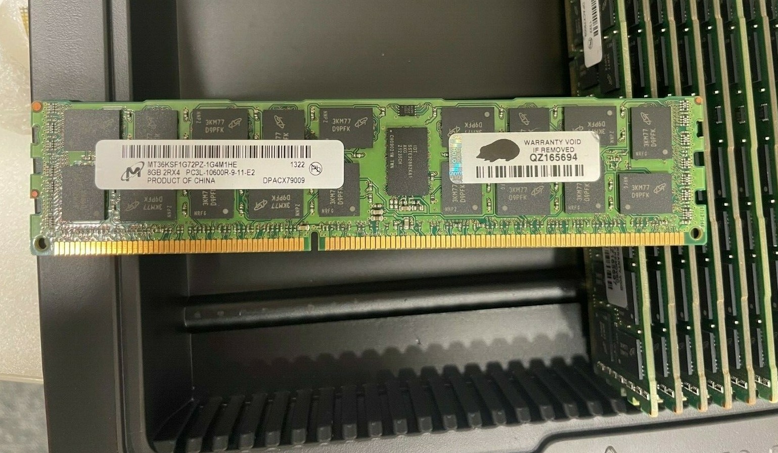 HP Server RAM 8GB Micron MT36KSF2G72PZ-1G4M1HE  RDIMM Sever Memory RAM