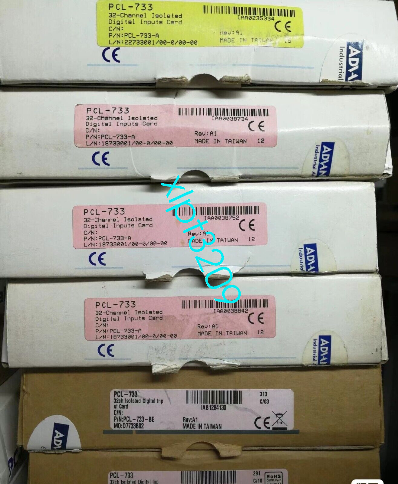 PCL-733 NEW  32-Channel Isolated Digital Inputs Card By DHL or FedEx